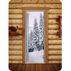 Дверь для сауны DoorWood (Дорвуд) 70x180 Престиж Фотопечать A091 левая
