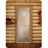 Дверь для сауны DoorWood (Дорвуд) 80x190 Престиж Фотопечать A023 левая