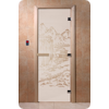 Дверь для сауны DoorWood (Дорвуд) 70x210 Основная серия Китай (сатин), левая