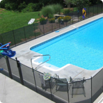    Aquaviva Fence Black (4,55x1,22 )