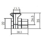     Emaux Anti Slip 250  26.5   DE2725B