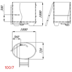     Blumenberg   TBK 100x72 ( 100/7)