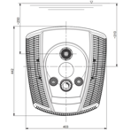    Speck (Badu Jet) Wave 54 ./ 2,9  220, LED RGB ( )