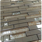     ORRO mosaic GLASS SMOKEY BEIGE