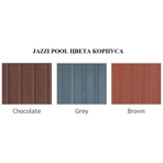     Jazzi SKT 333E  Silver Marble,  Chocolate