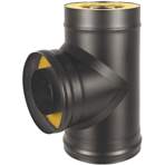 Сэндвич-тройник Везувий Black, д.120х200, AISI 430/0,8мм/оц