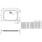    Kolpa Pandora Tray 12090 ,  , 