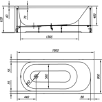    Kolpa Betty 140x70 ,  Basis