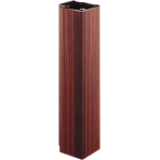  Дверь для турецкой бани DoorWood (Дорвуд) 70x200 АРТ Wood 52 бронза матовая, правая