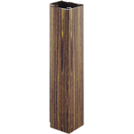  Дверь для турецкой бани DoorWood (Дорвуд) 70x200 АРТ Wood 85 бронза матовая, правая