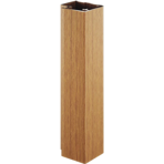 Дверь для турецкой бани DoorWood (Дорвуд) 80x190 АРТ Wood 6 прозрачное, левая