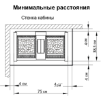  Печь электрическая EOS Herkules XL S50 15,0 кВт черный