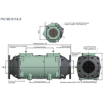  Теплообменник титановый Bowman 1055 кВт
